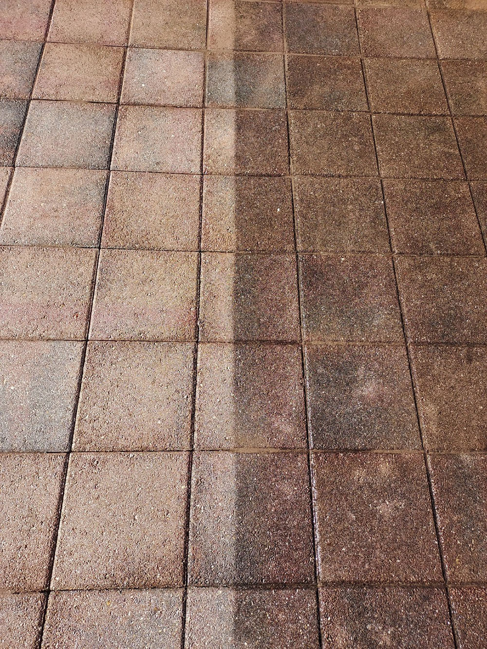 Booths Cobblestones | Central Florida's #1 Hardscape Contractor | Clean Before After 1