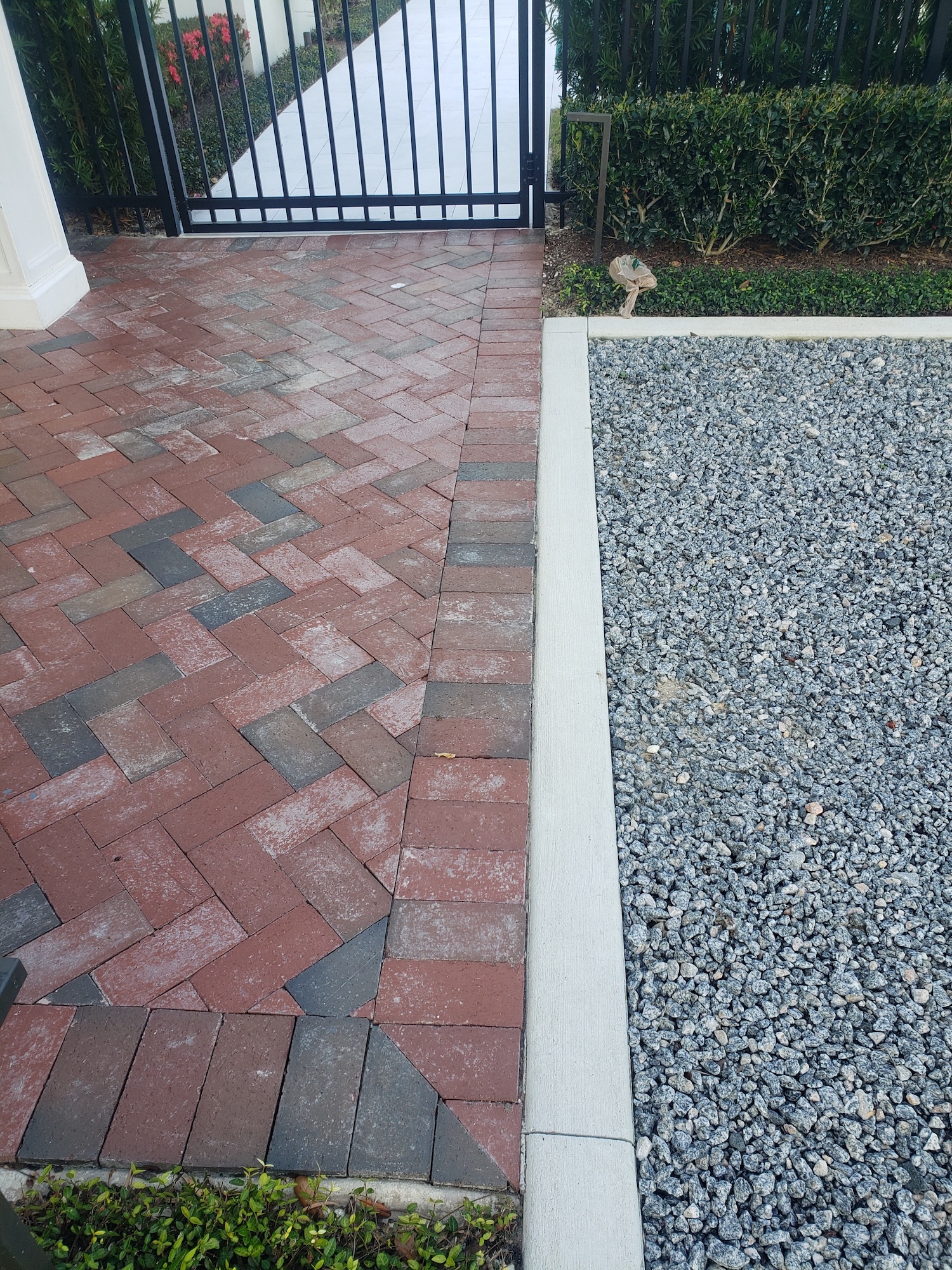 Booths Cobblestones | Central Florida's #1 Hardscape Contractor | 15 Walkway Clay Brick Gravel 1