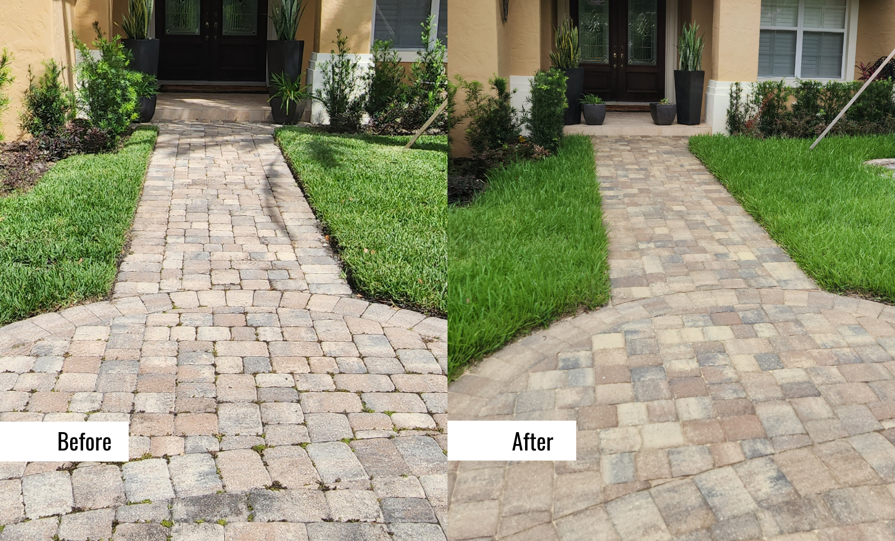 Paver Pressure Cleaning and Sealing Winter Park FL