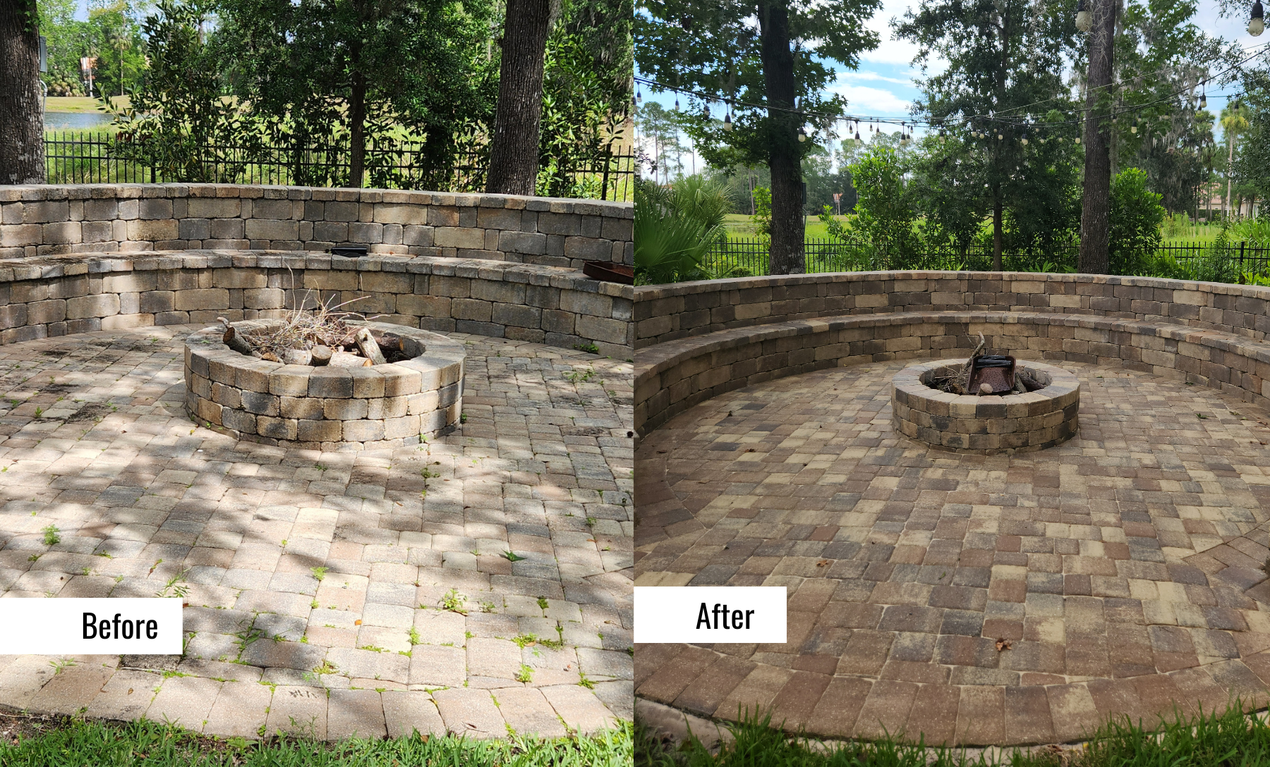 Paver Pressure Cleaning and Sealing Winter Park FL